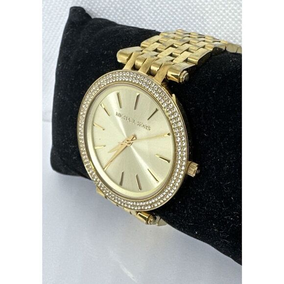 Michael Kors Darci MK3191 Women\'s Gold Stainless Steel Analog Dial Watch NUL11 main image 8